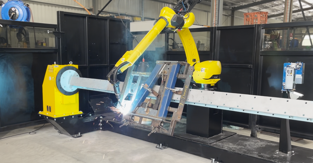 Robotic Welding System for OEM Equipment Manufacturing